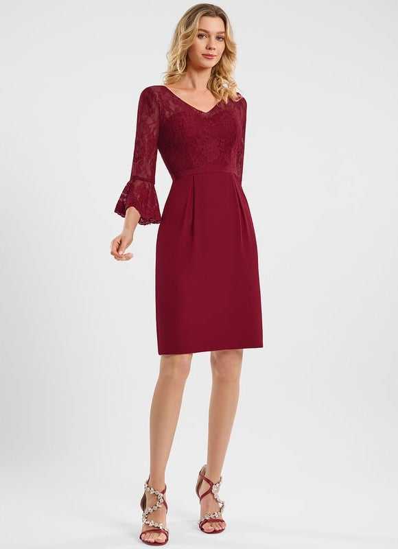 Robe de Soirée Rouge Élégant - gallery 2
