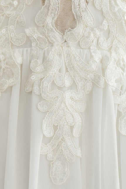 Robe De Mariée Soirée Blanche - gallery 4