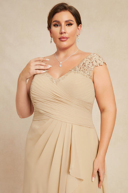 Robe de Soirée Élégance Grise Flottante - gallery 7