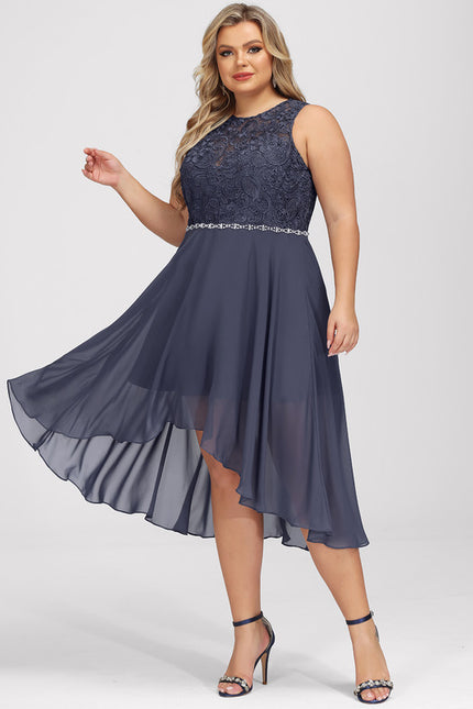 Robe de Soirée Chic Asymétrique Étoilé - gallery 8