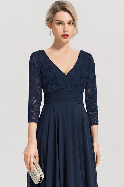 Robe de Soirée Élégance Marine Couture - gallery 2