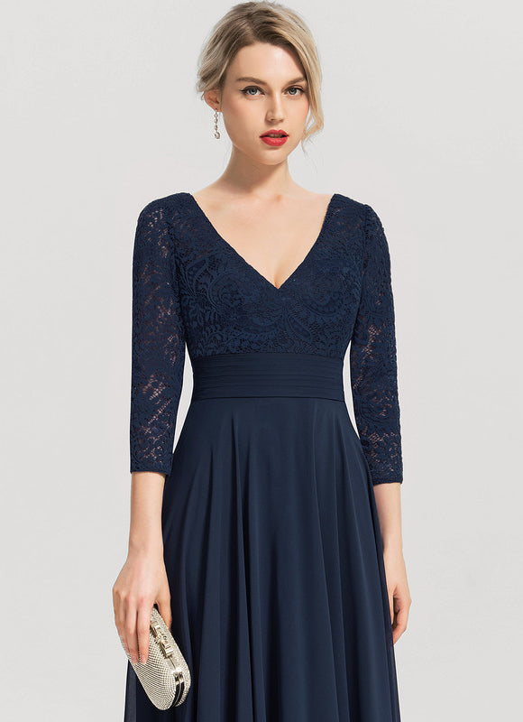Robe de Soirée Élégance Marine Couture - gallery 2