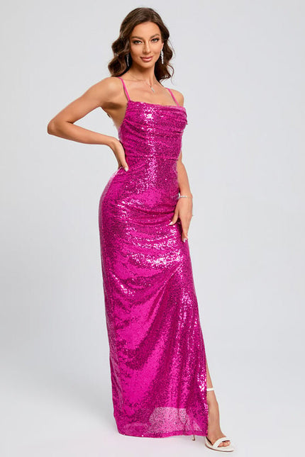 Robe de Soirée Pailletée Sirène - gallery 6