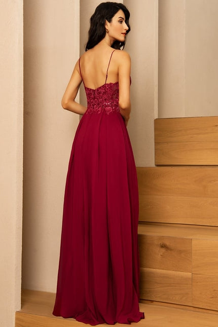 Robe de Soirée Élégance Marine - gallery 1