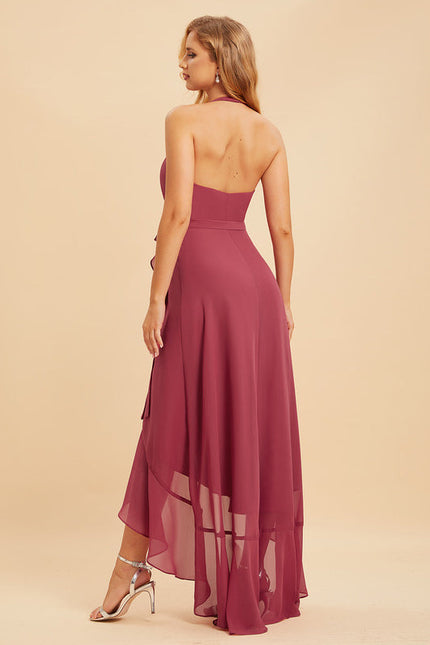 Robe de Soirée Mousseline Aérienne - gallery 6