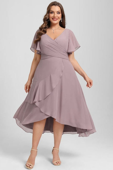 Robe De Soirée Rose Poudrée - gallery 9