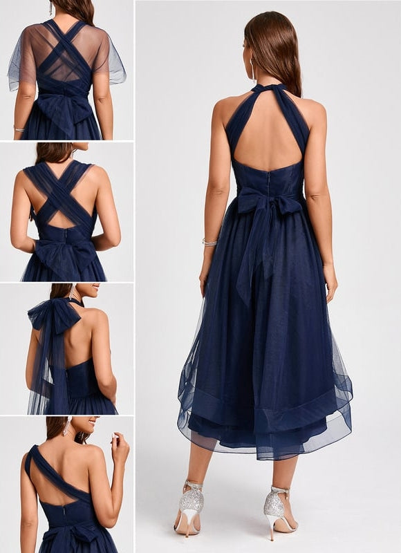 Robe de Soirée Nuit Tulle Chic - gallery 1