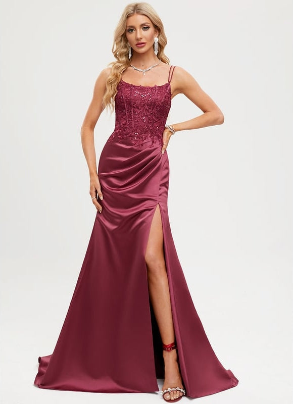Robe de Soirée Velours Éclatant - gallery 5