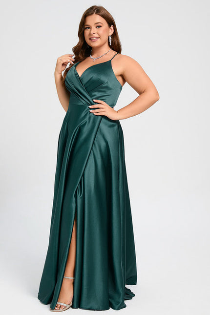 Robe de Soirée Satin Éclairée - gallery 9