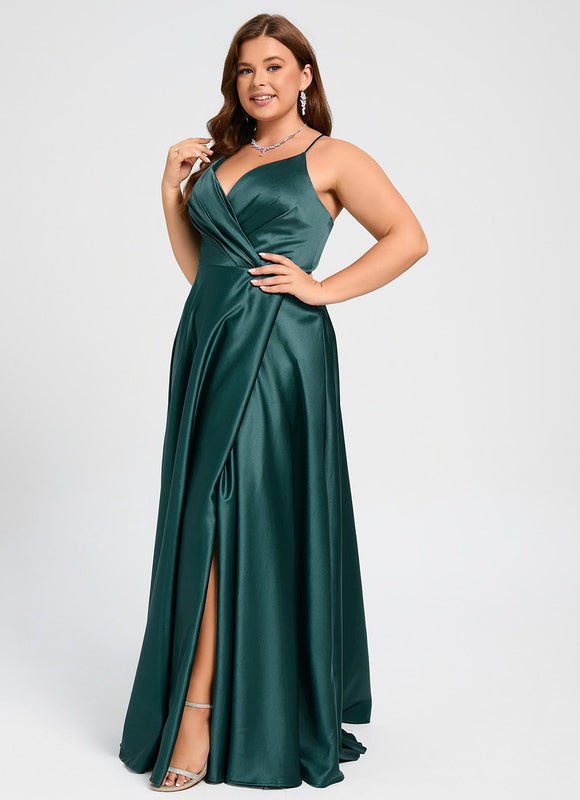 Robe de Soirée Satin Éclairée - gallery 9