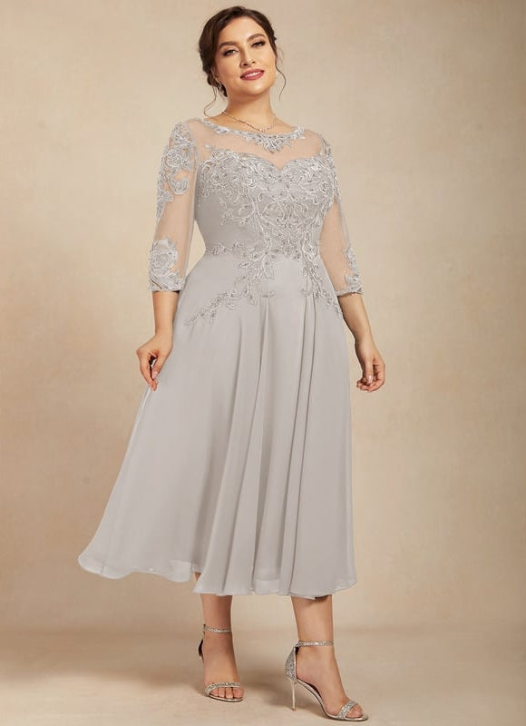 Robe de Soirée Éclat Grisé - gallery 9