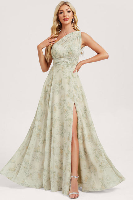 Robe de Soirée Bordeaux Fluide - gallery 8