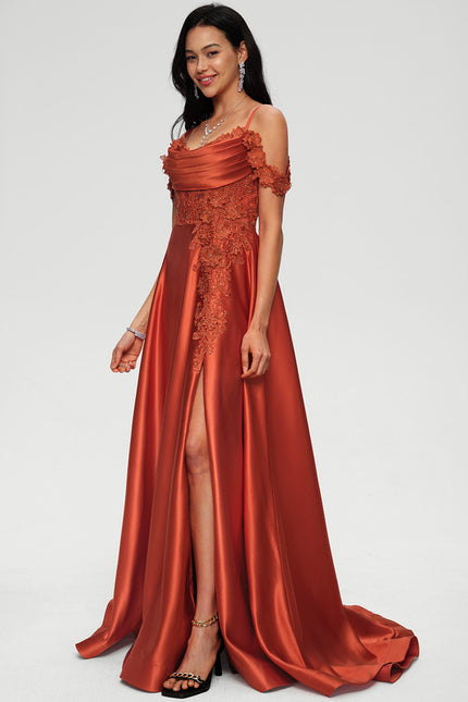 Robe de Soirée Éclat Cuivré - gallery 3