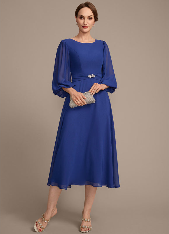 Robe de Soirée Élégante Plissée - gallery 2