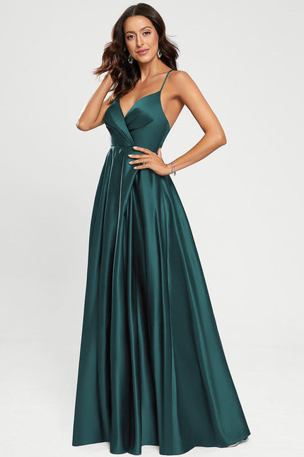 Robe de Soirée Satin Éclairée - gallery 5