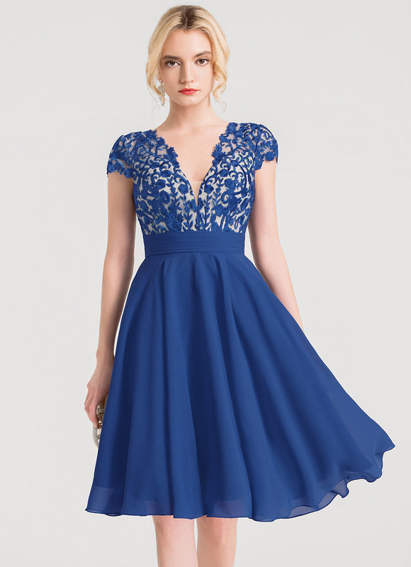 Robe de Soirée Éden Azur