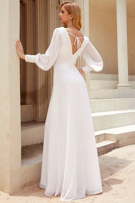 Robe de Soirée Fluide Éthérée - gallery 1