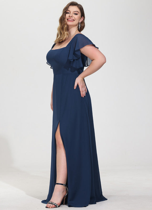 Robe de Soirée Fluide Vert Deau - gallery 8