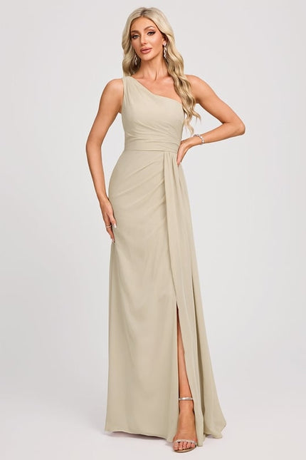 Robe de Soirée Asymétrique Fluide - gallery 2