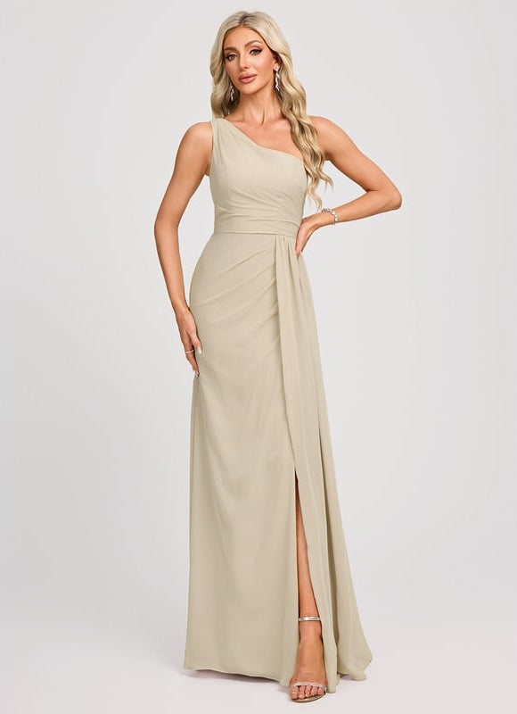 Robe de Soirée Asymétrique Fluide - gallery 2