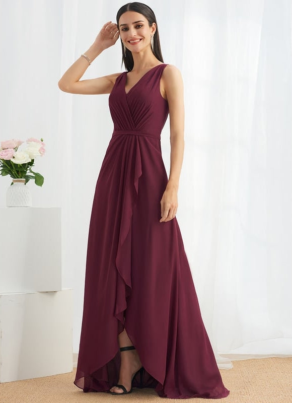 Robe de Soirée Vignoble Fluide - gallery 3