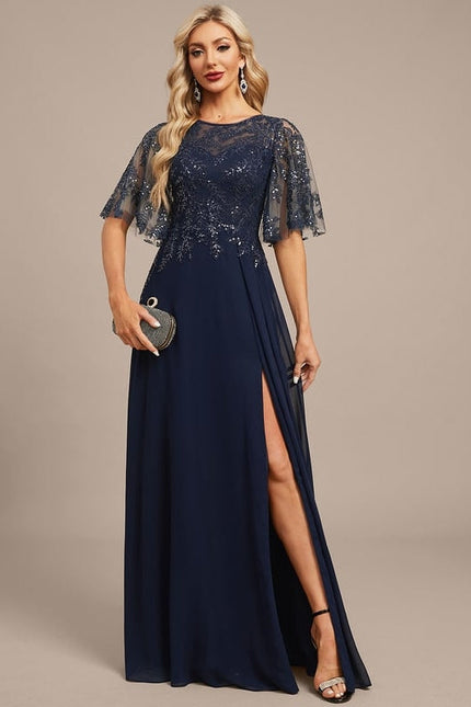 Robe de Soirée Illusion Étoilée - gallery 2