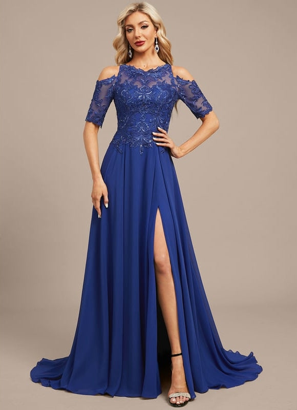 Robe de Soirée Couture Illusion