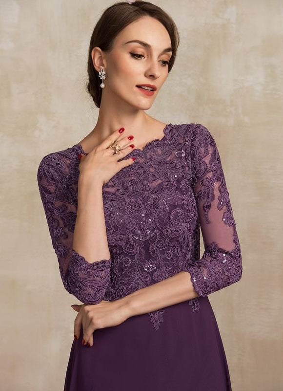 Robe de Soirée Élégance Sombre Étoilée - gallery 3