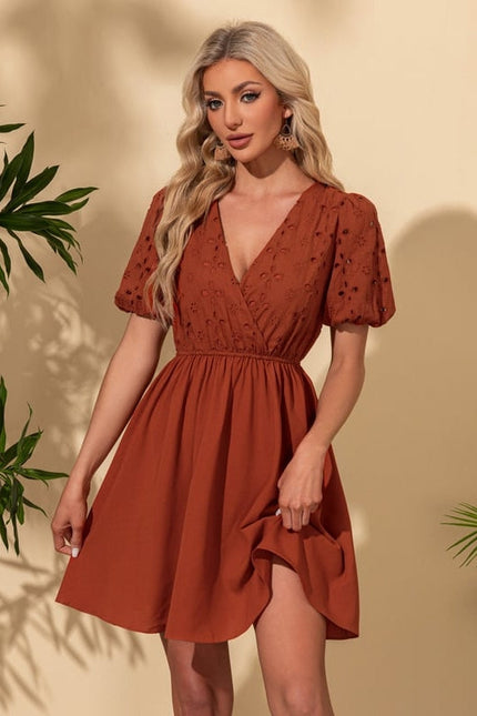 Robe de Soirée Terre Cuite - gallery 4