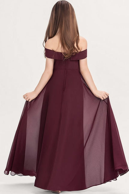 Robe de Soirée Bourgogne Éthéré - gallery 2