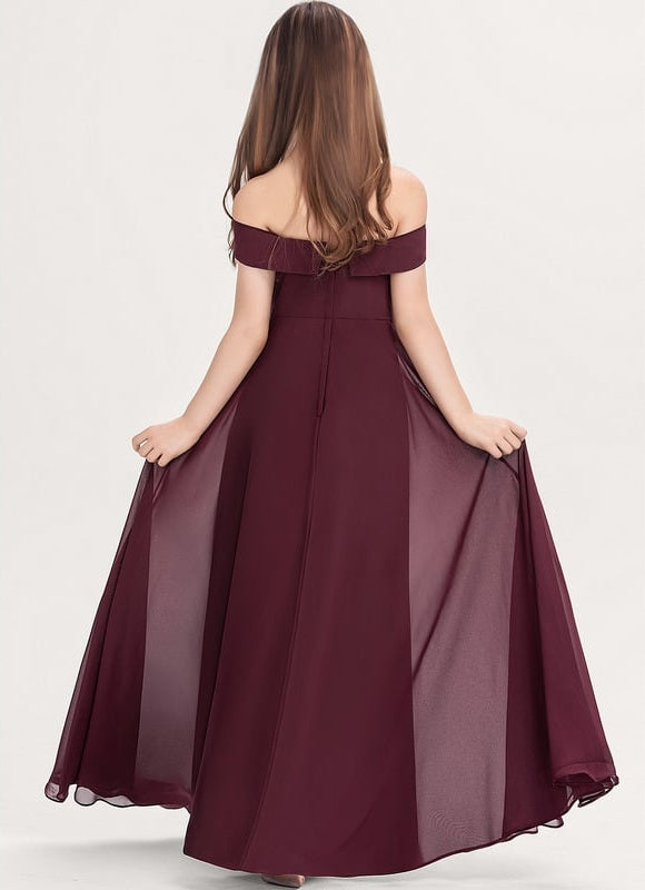 Robe de Soirée Bourgogne Éthéré - gallery 2