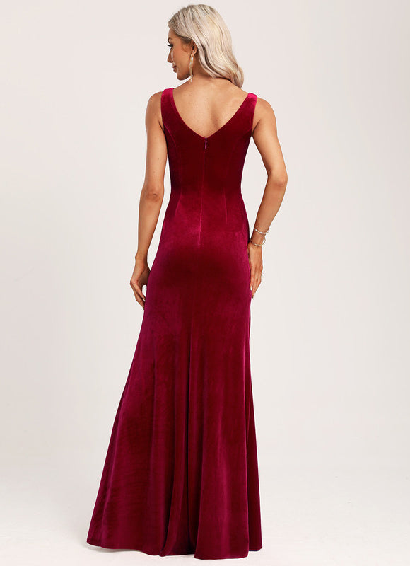 Robe de Soirée Velours Couture - gallery 4