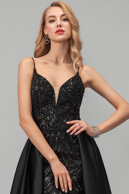 Robe de Soirée Noir Éclat - gallery 3