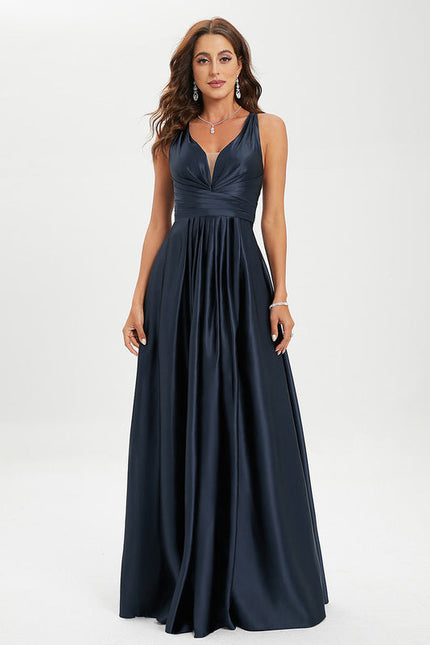 Robe de Soirée Satin Éclairée - gallery 1