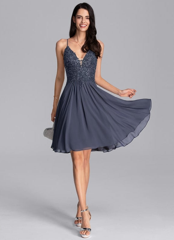 Robe de Soirée Nuit Ardoise - gallery 1