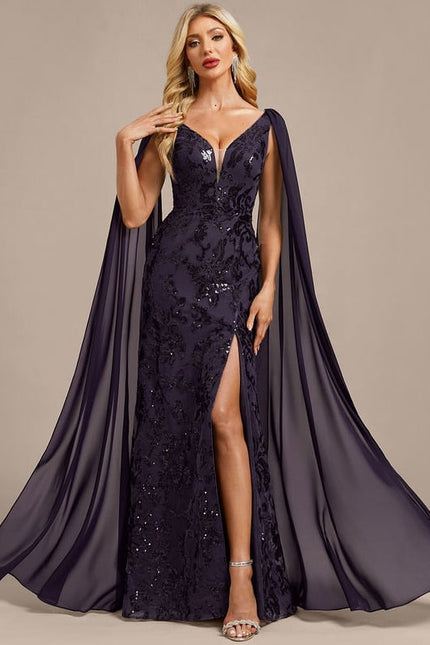 Robe Soirée Plumetis - gallery 2