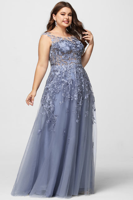 Robe de Soirée Aérienne Azur - gallery 7