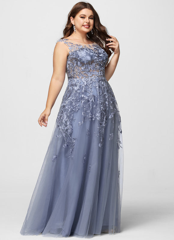 Robe de Soirée Aérienne Azur - gallery 7