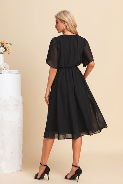 Robe de Soirée Noire Légère - gallery 2