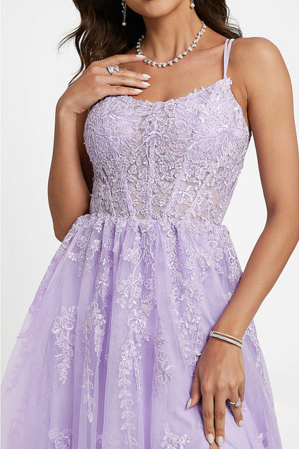 Robe de Soirée Lavande Étoilée - gallery 7