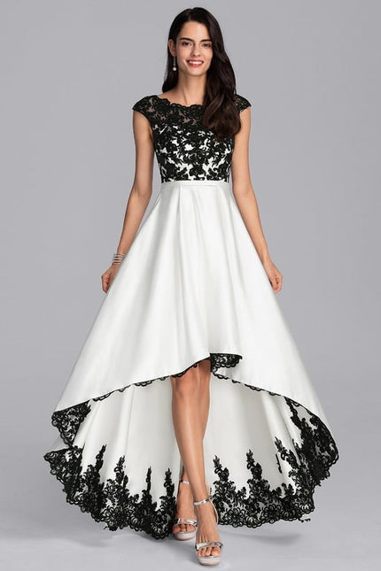 Robe de Soirée Élégance Bicolore