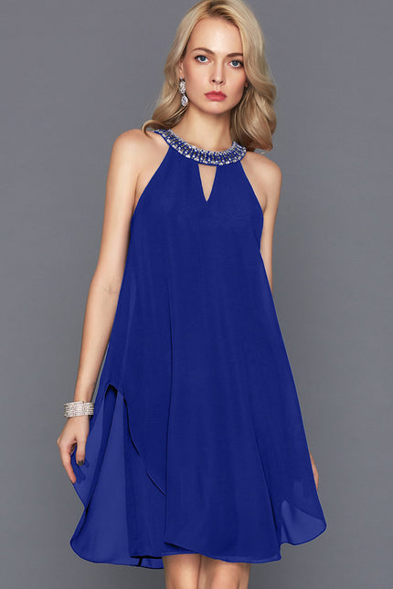 Robe de Soirée Cascade Émeraude