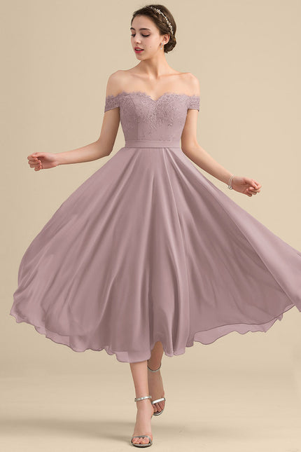 Robe de Soirée Aérienne Satinée