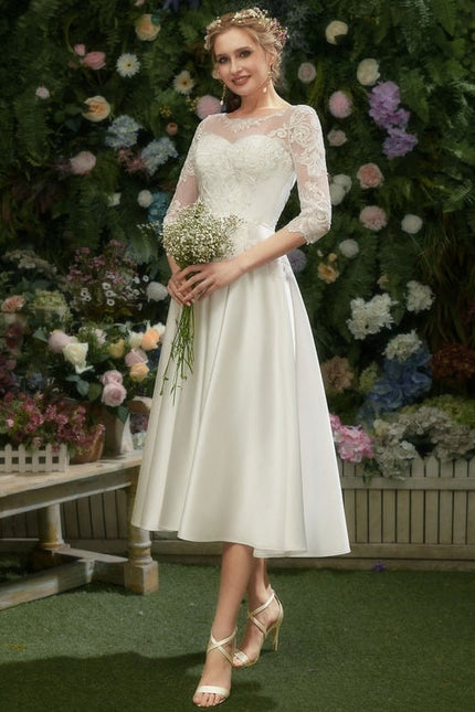 Robe de Soirée Satinée Épure