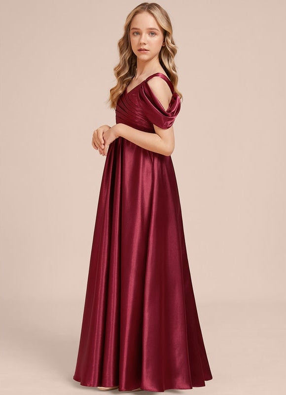 Robe De Soirée Trapèze Longue