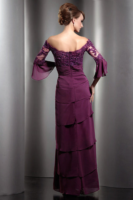 Robe de Soirée Violet Opulence - gallery 3