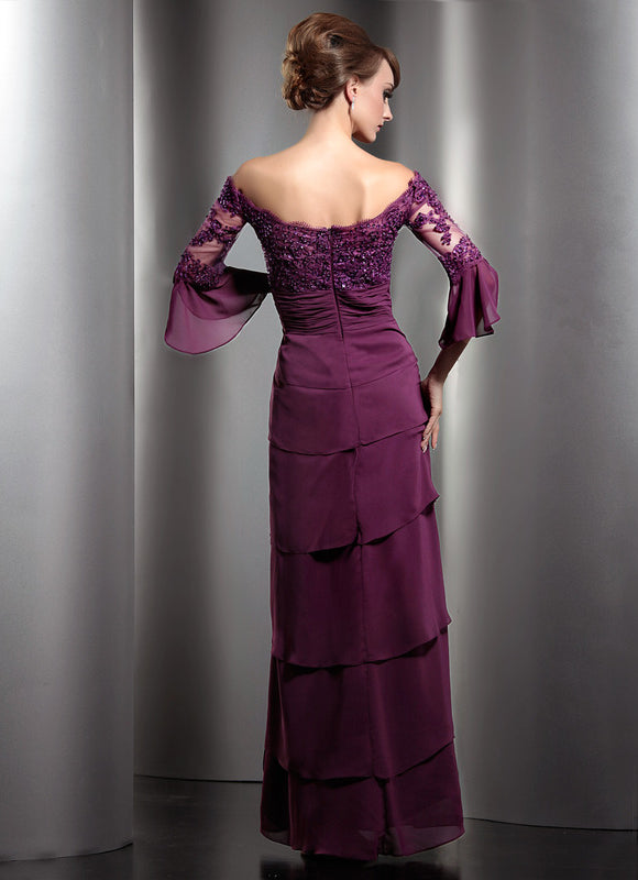 Robe de Soirée Violet Opulence - gallery 3