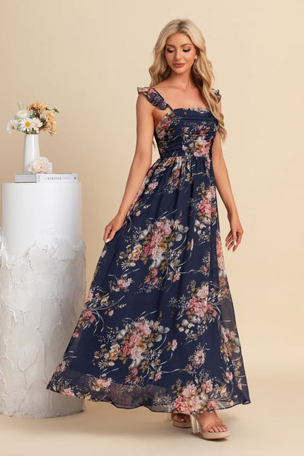 Robe de Soirée Nuit Florale - gallery 3