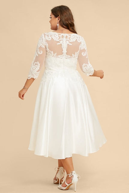 Robe de Soirée Satinée Épure - gallery 7