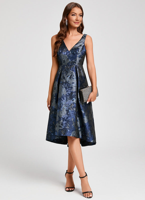 Robe de Soirée Fleurie Nuit - gallery 2